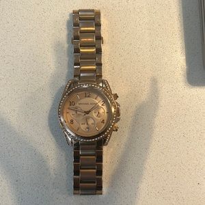 Michael Kors rose gold watch